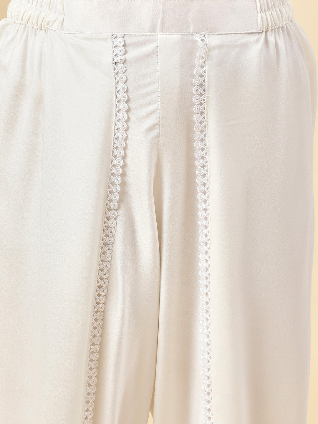 White Tulip Pants