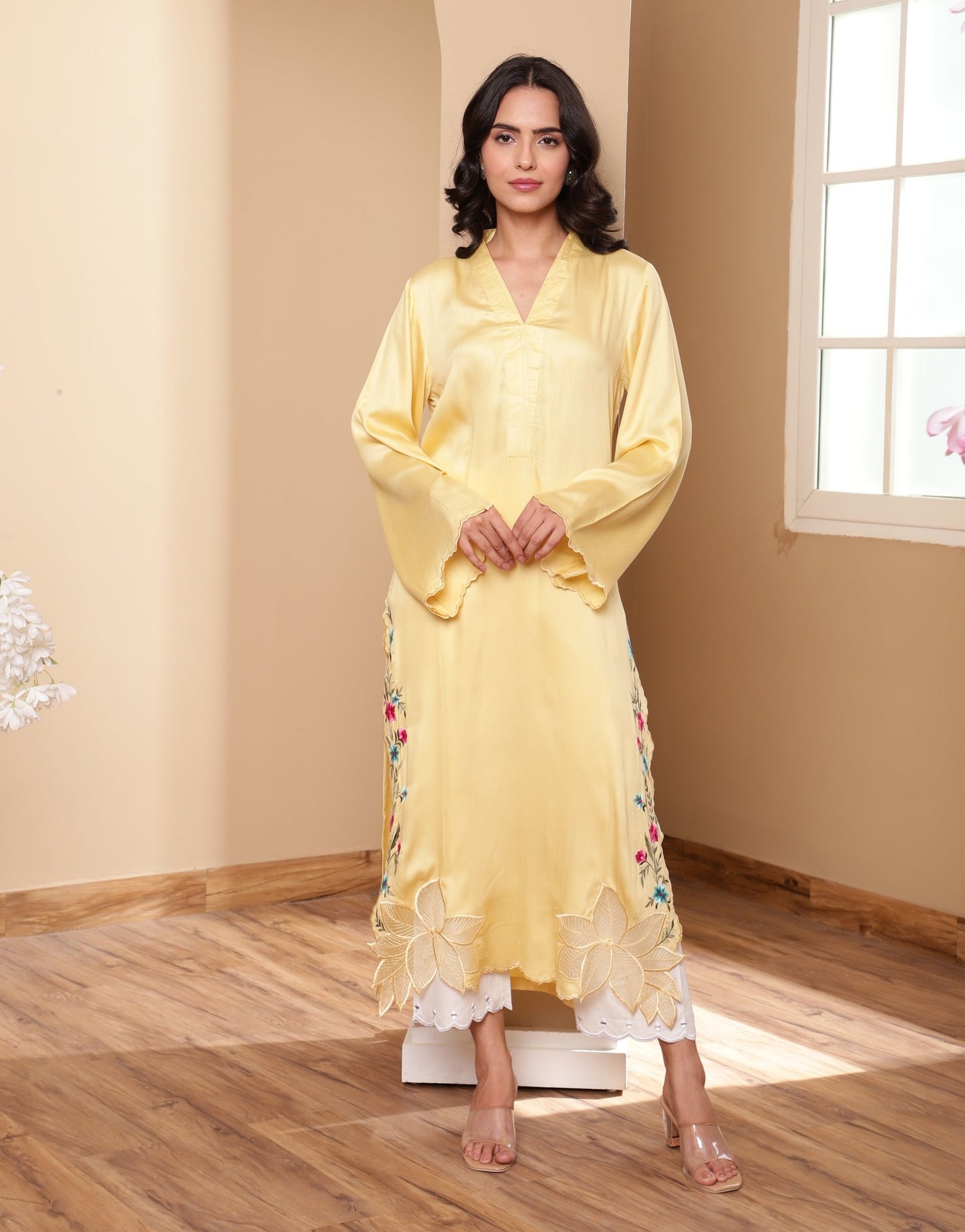 Sunny Salmon Kurta