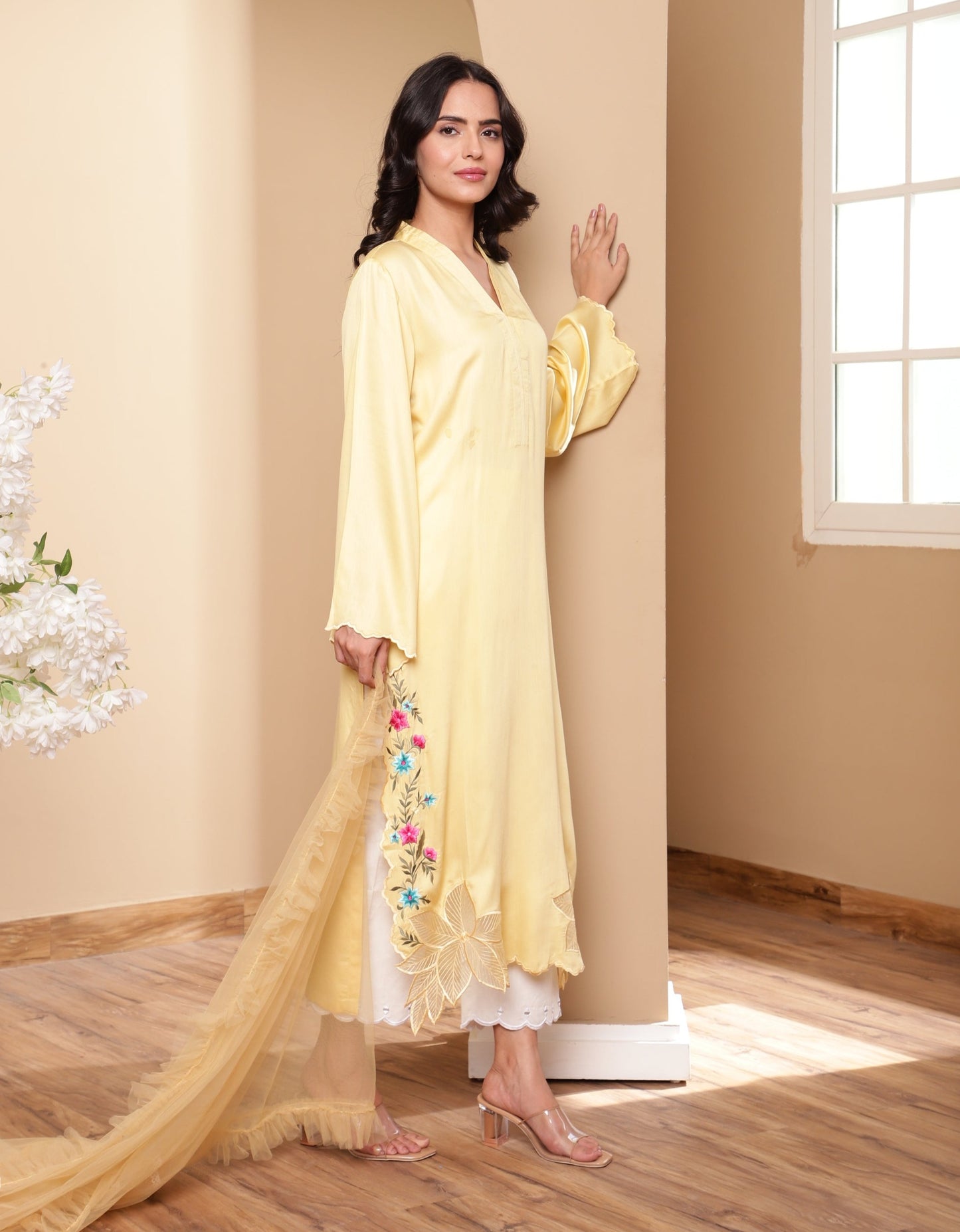 Sunny Salmon Kurta