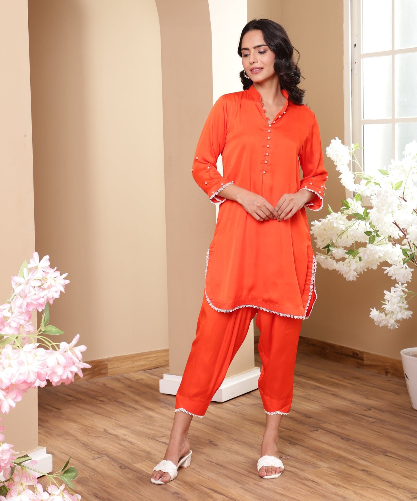 The Tangerine Kurta