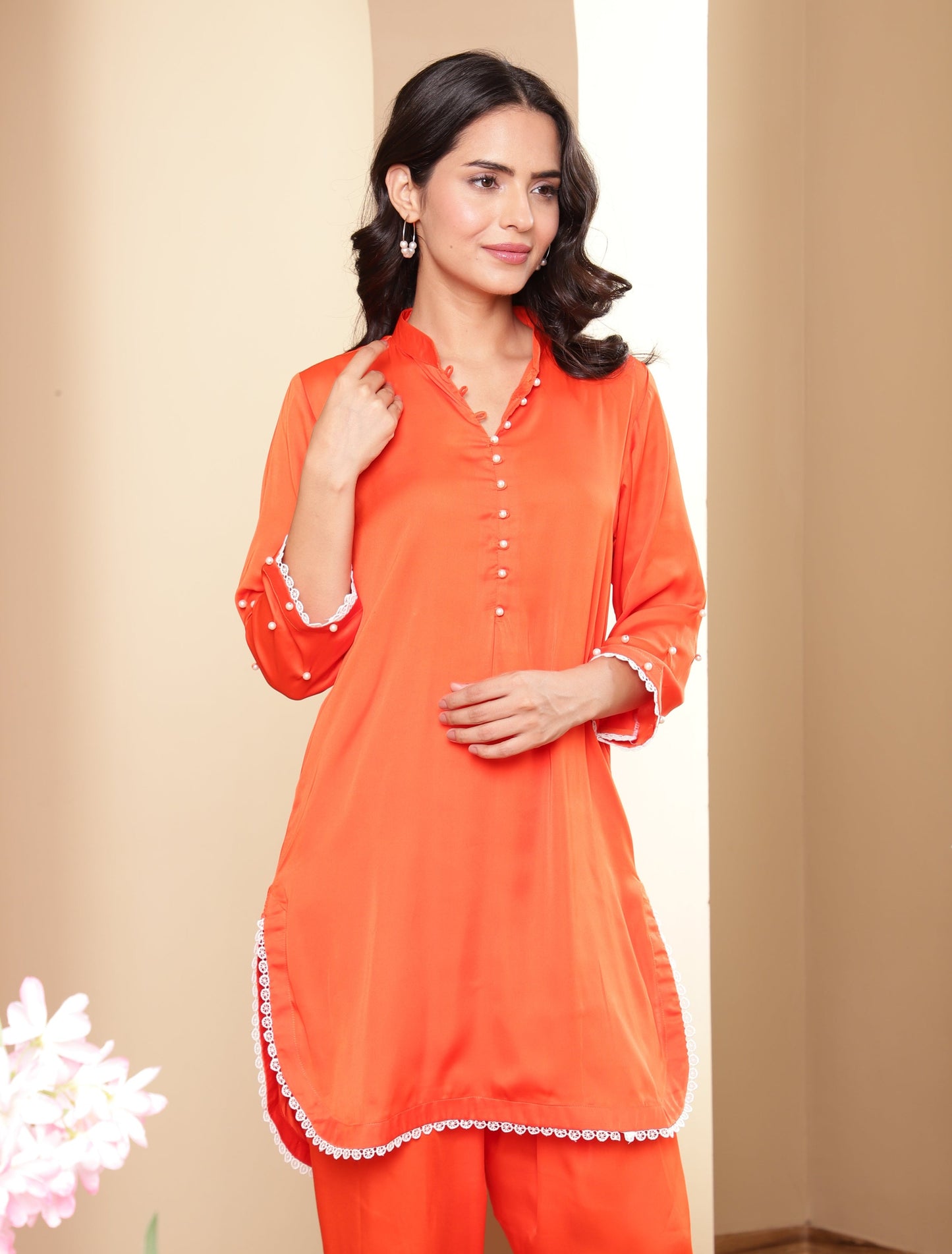 The Tangerine Kurta