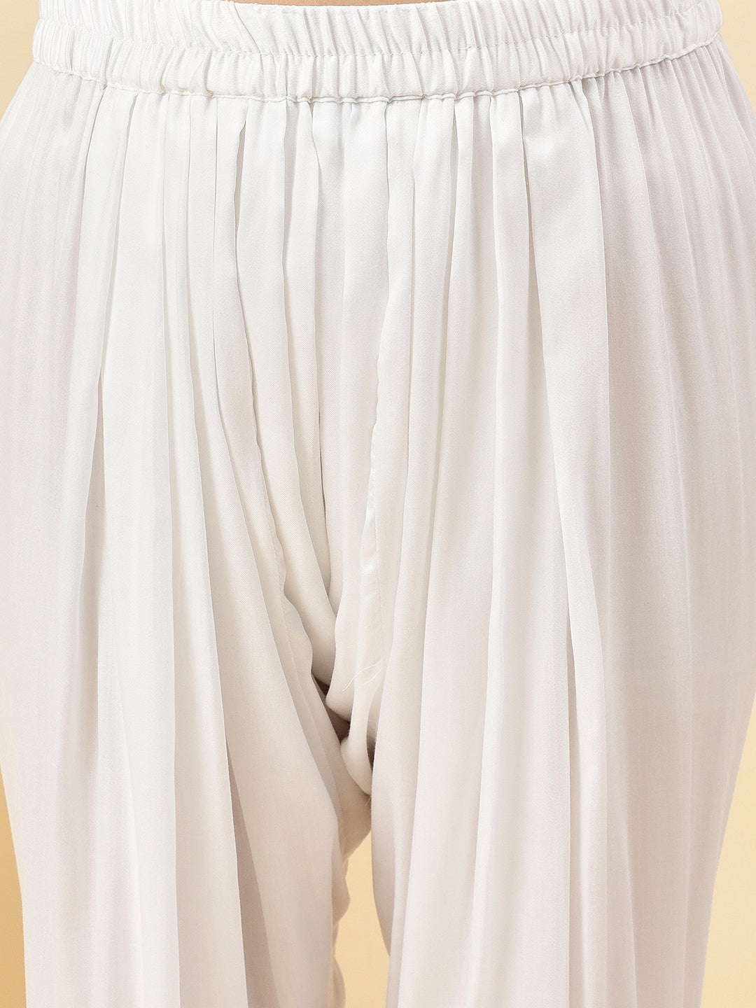 White Salwar Pants