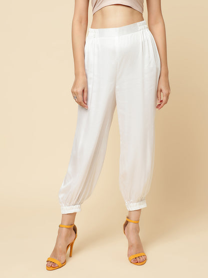 White Pathani Pants