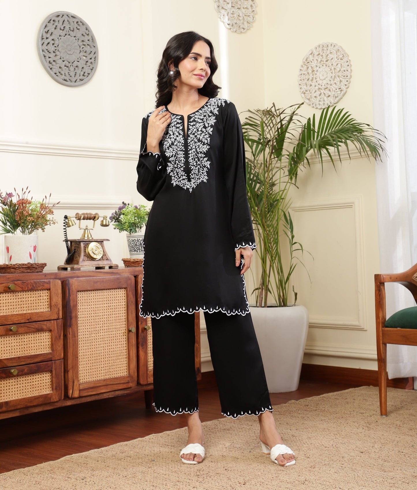 The Monochrome Kurta