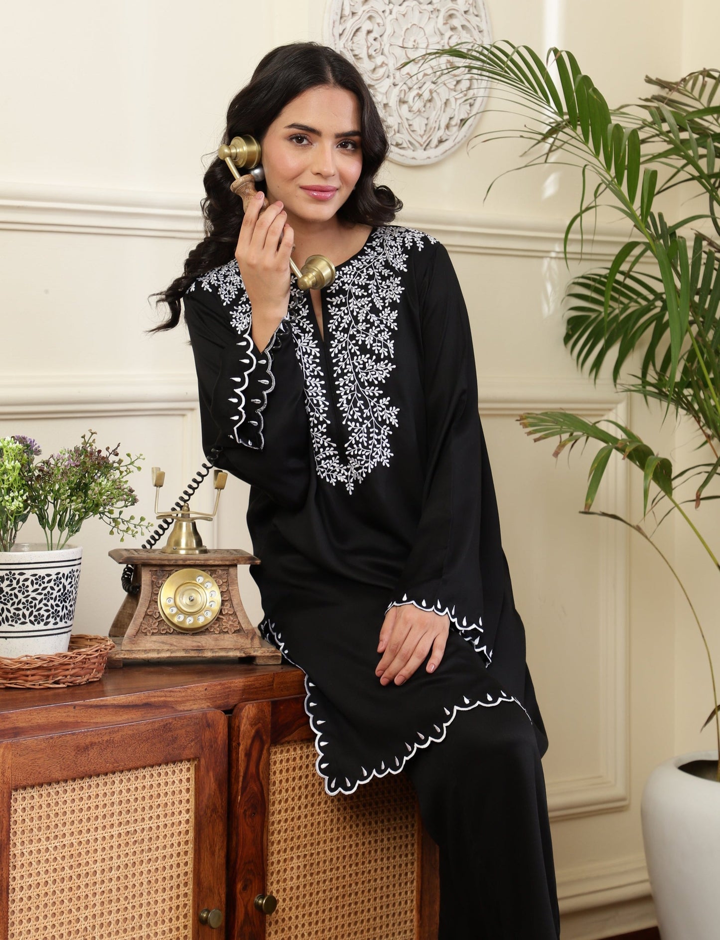 The Monochrome Kurta