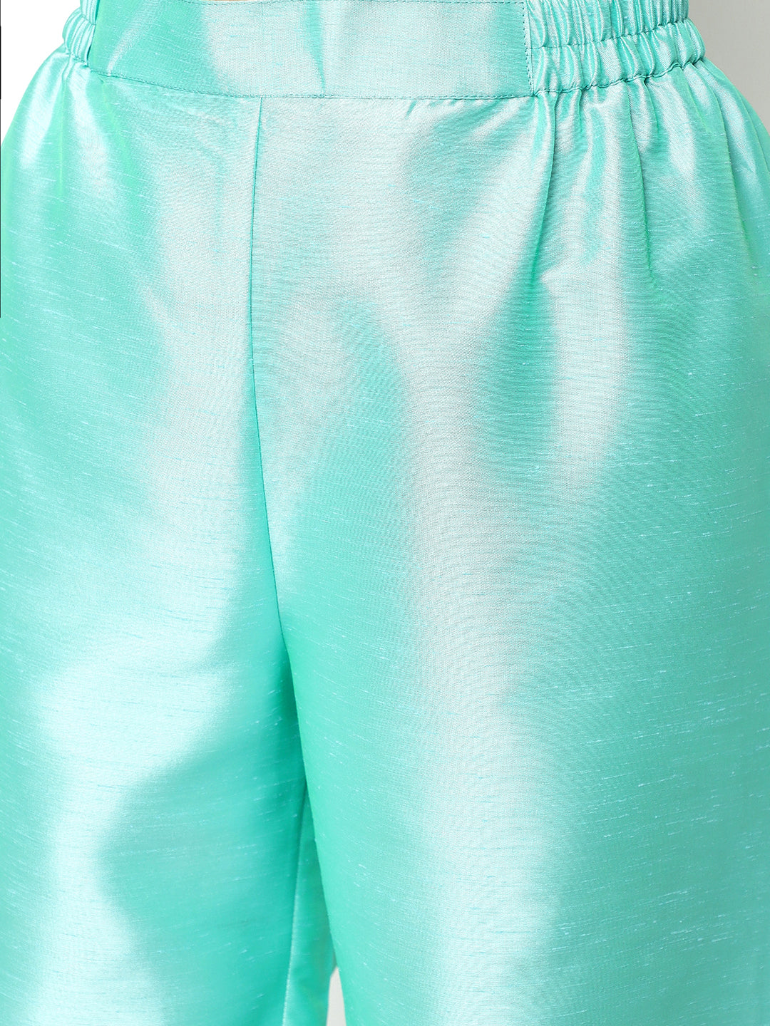 Turquoise Sateen