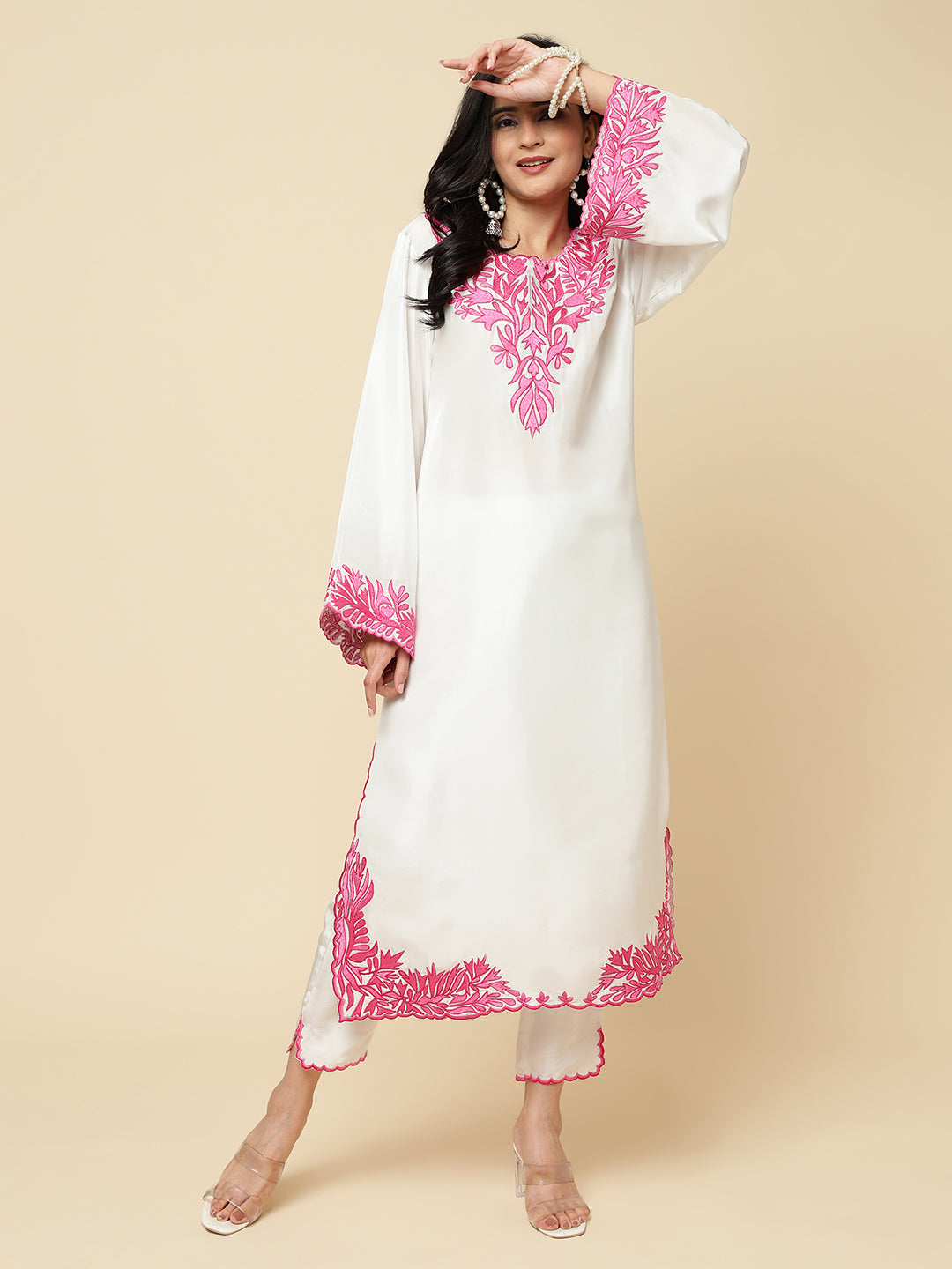 Pearl Petals Kurta