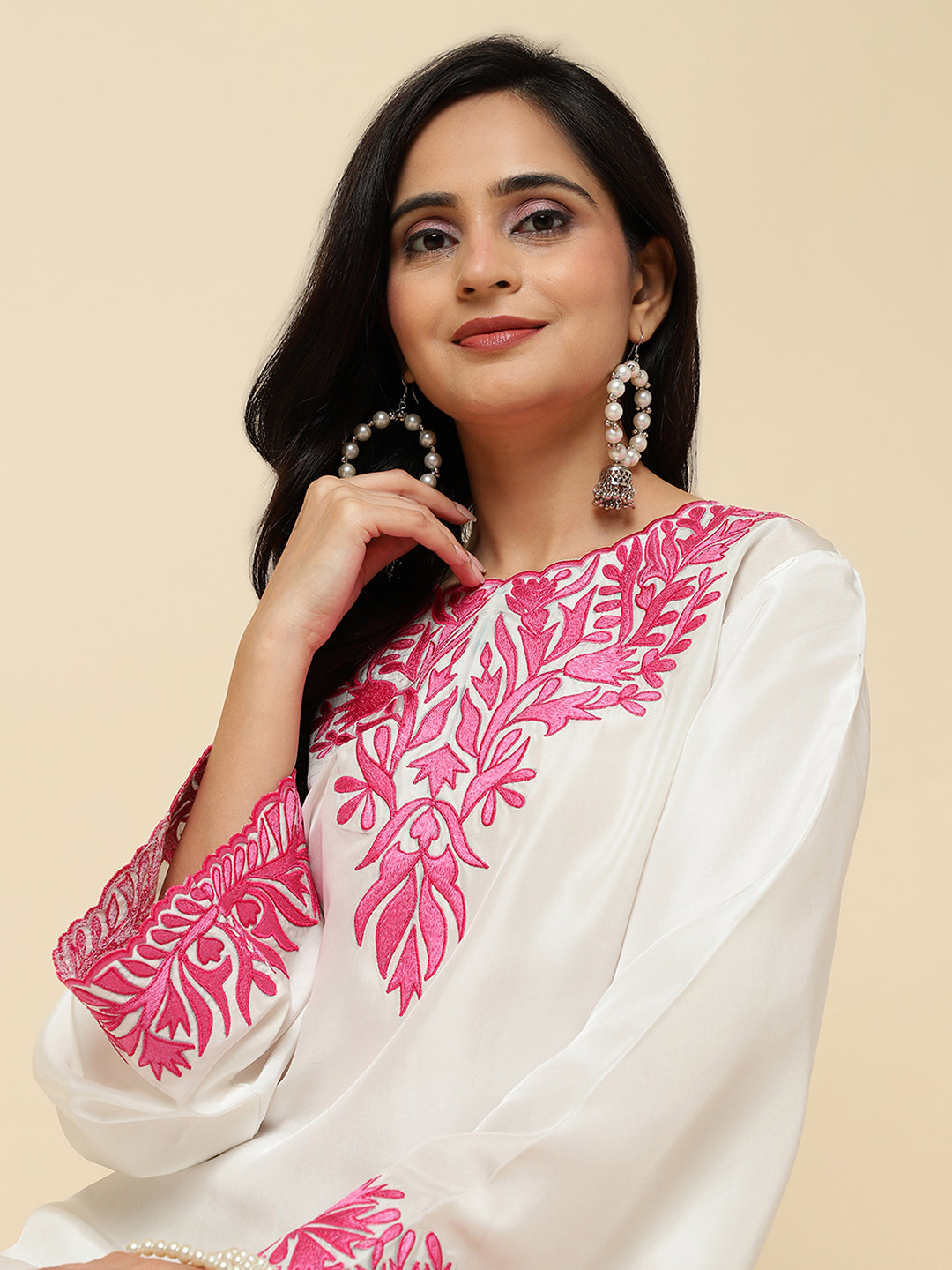 Pearl Petals Kurta