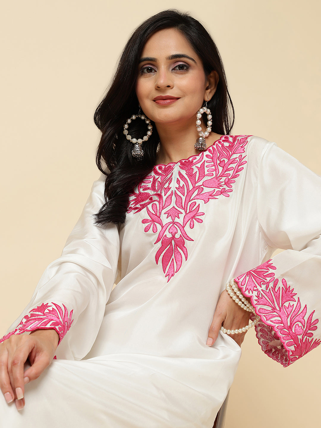 Pearl Petals Kurta