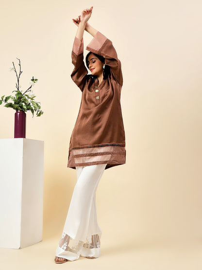 Brown Sateen