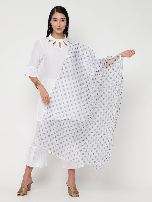 Polka Adina Dupatta