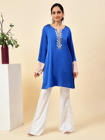 Sapphire Mirage Kurta