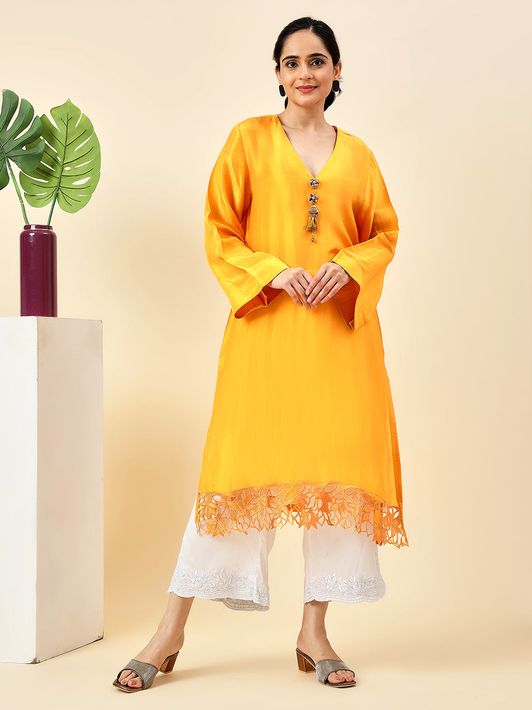 Sunset Sateen Kurta