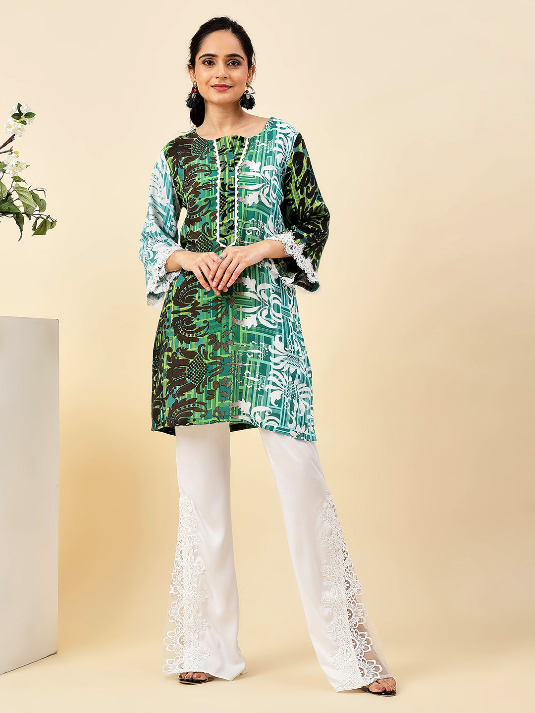 Forest Serenity Kurta