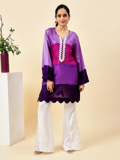 Lilac Mirage Kurta