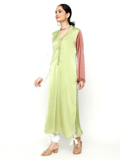 Sage Eleganzia Kurta