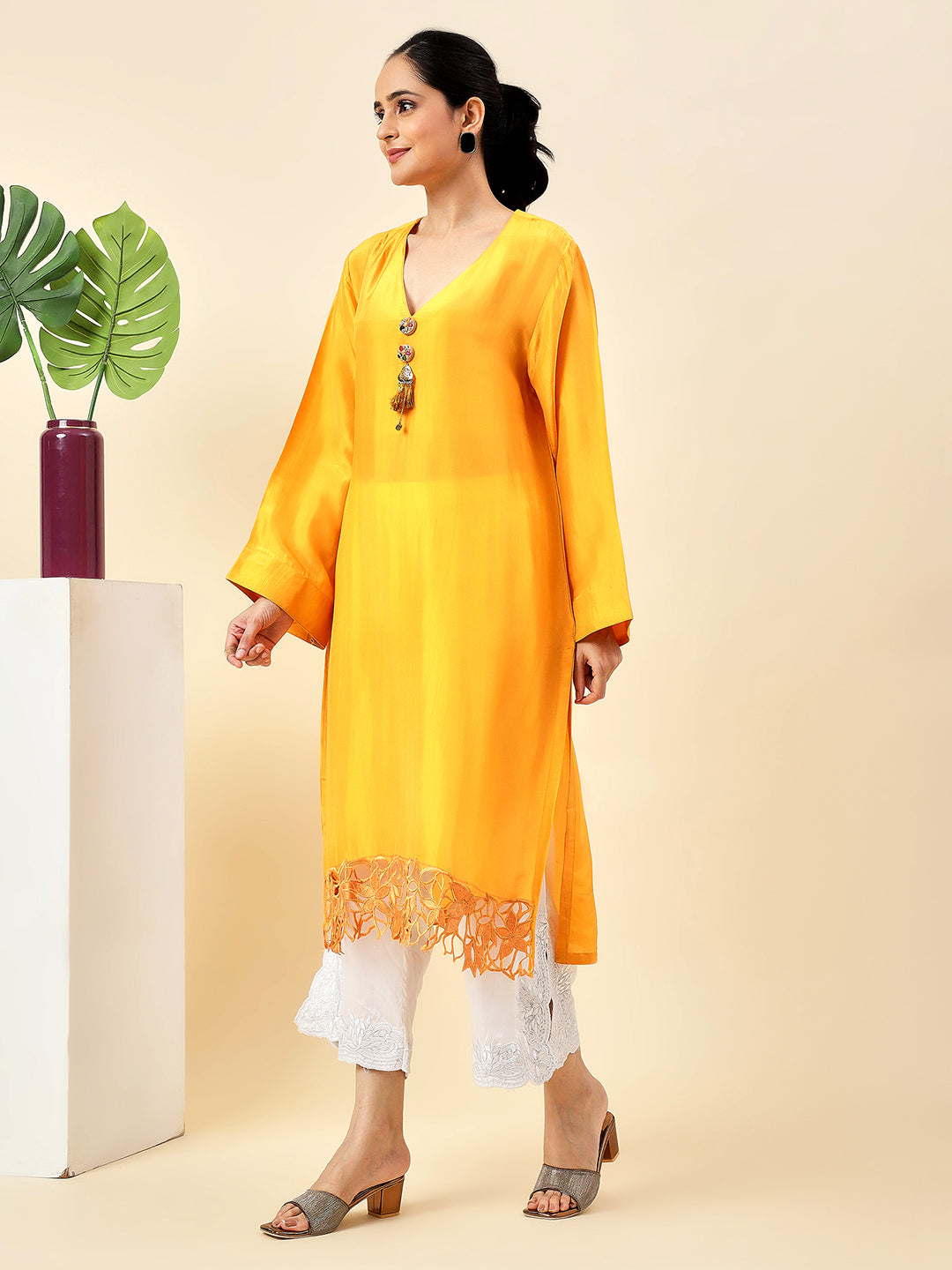 Sunset Sateen Kurta