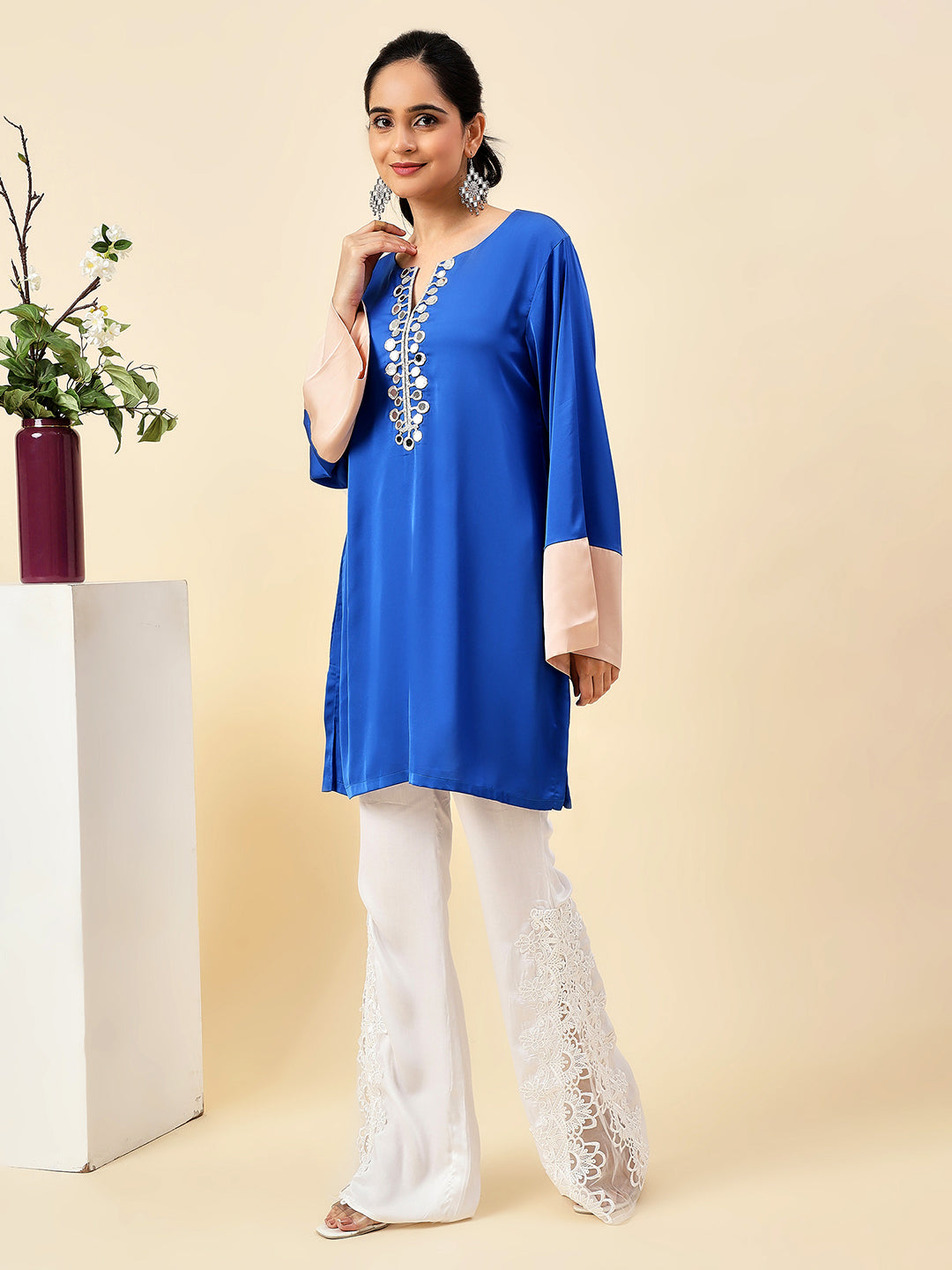 Sapphire Mirage Kurta