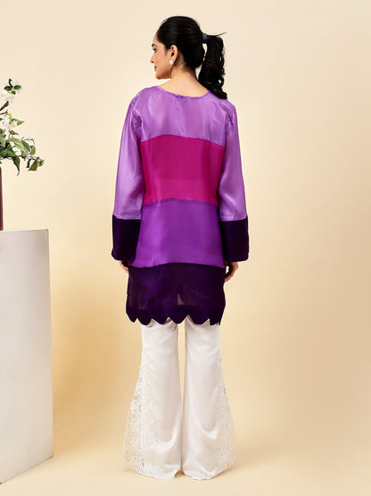 Lilac Mirage Kurta