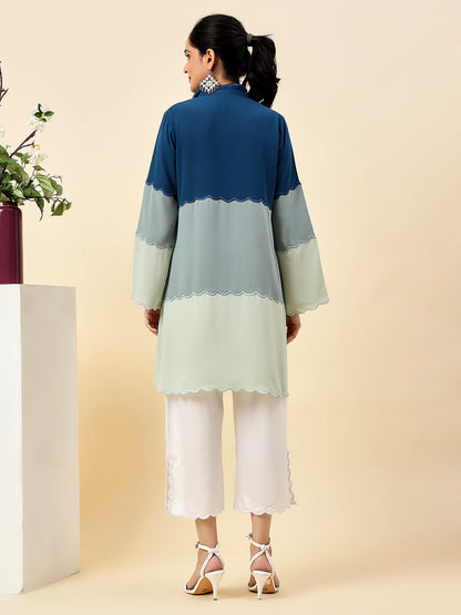 Tranquil Blossom Kurta