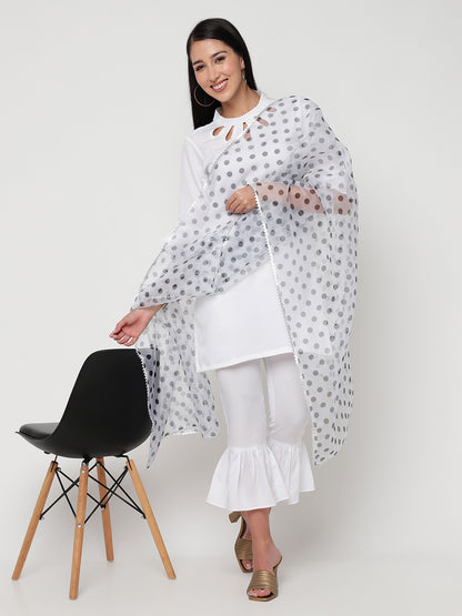 Polka Adina Dupatta