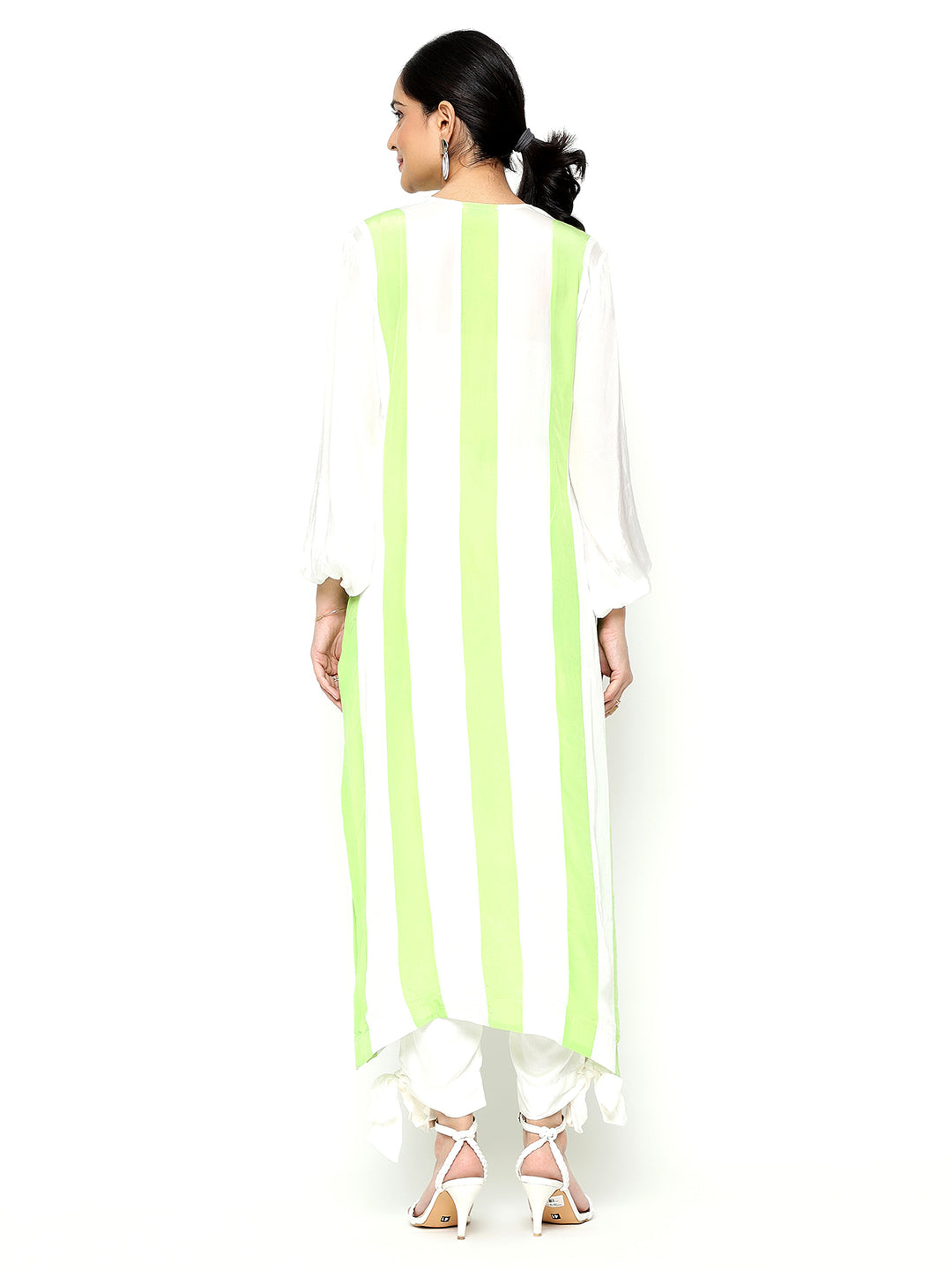 Long Mint Chrome Kurta