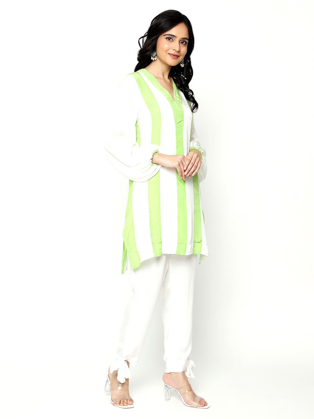 Mint Chrome Kurta