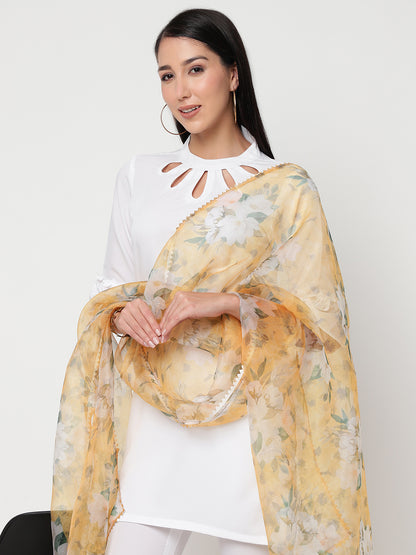 Marigold Adina Dupatta