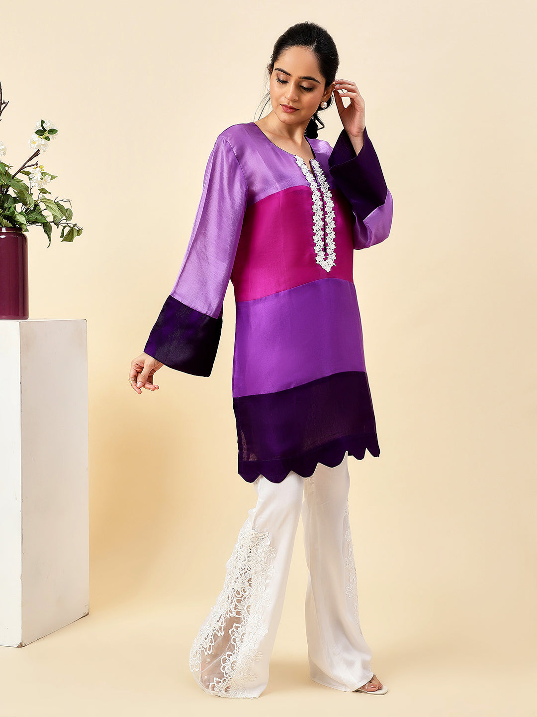 Lilac Mirage Kurta