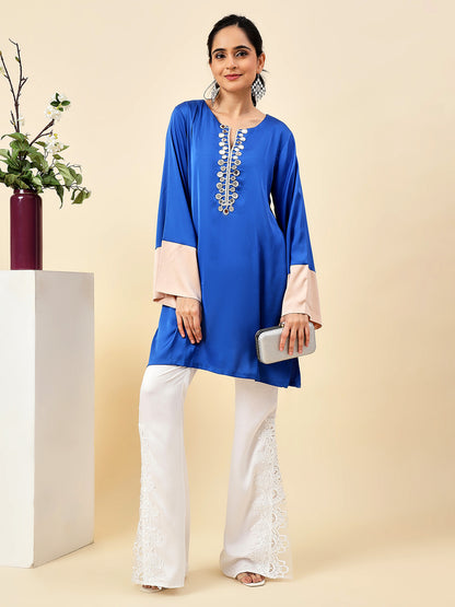 Sapphire Mirage Kurta