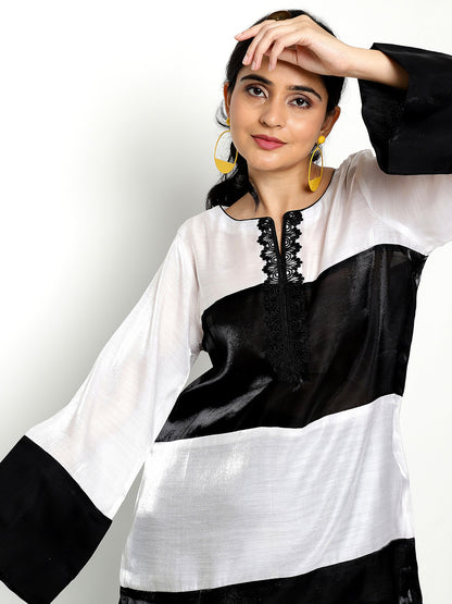 Mono Chrome Kurta