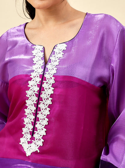 Lilac Mirage Kurta