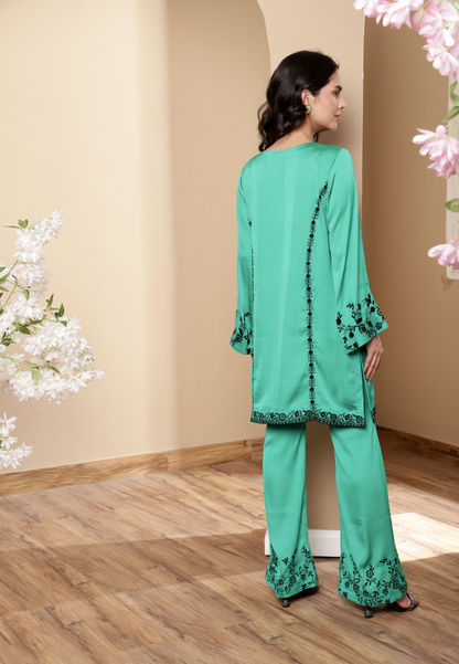 Short Emerald Kurta