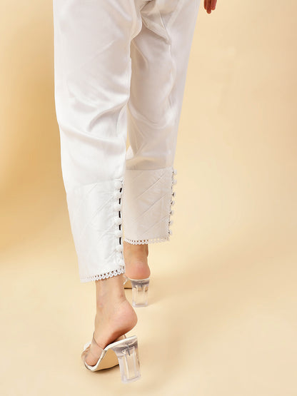 White Salwar Pants