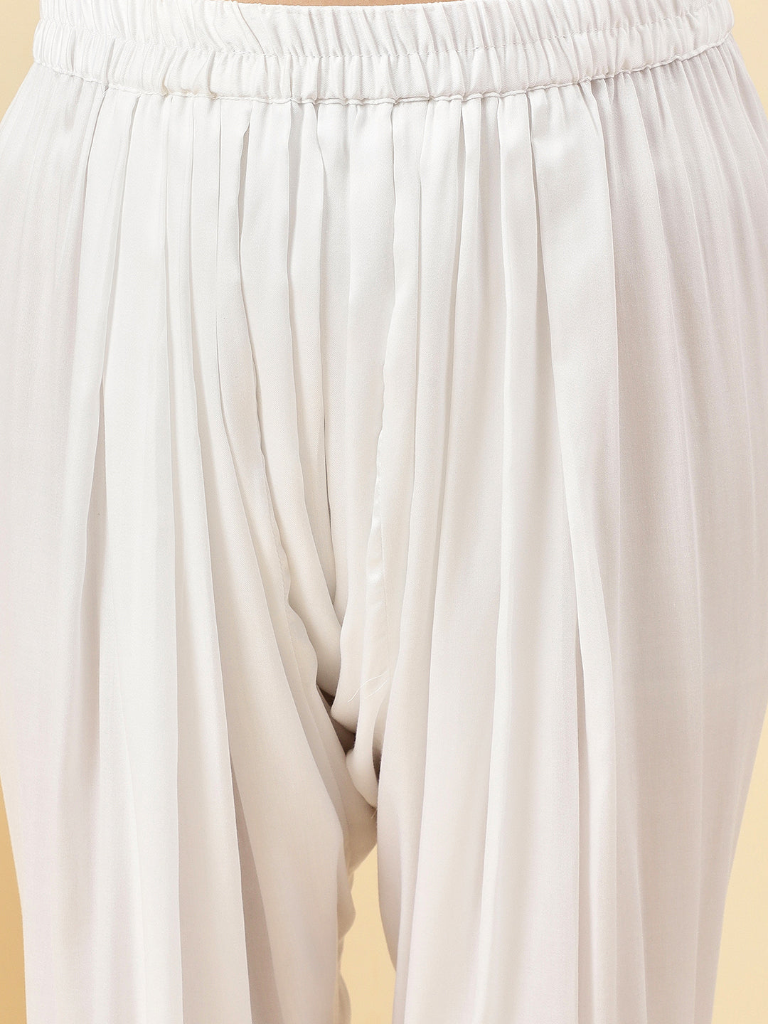 White Salwar Pants