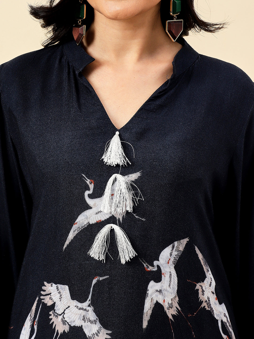 Avian Blossom Kurta