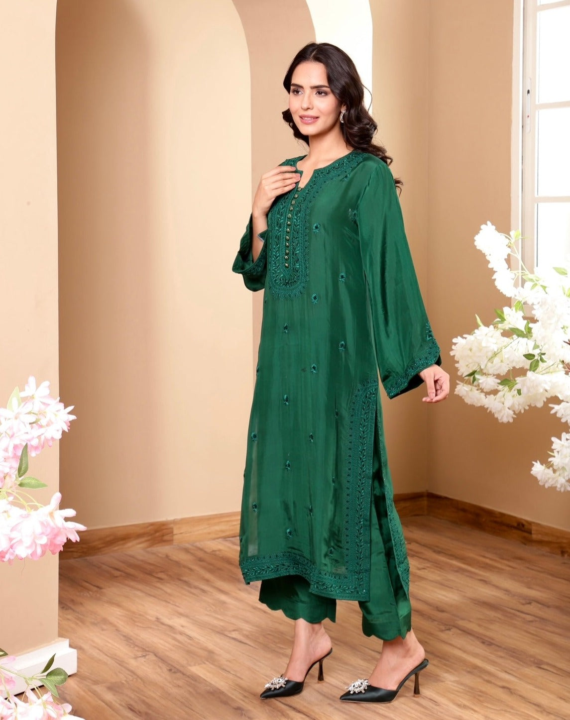 Lush Green Kurta