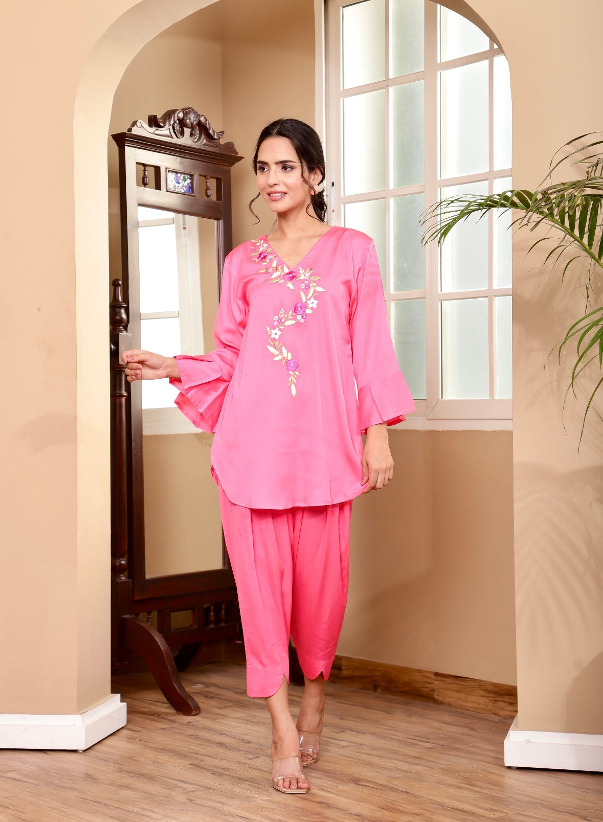 Gloomy Pink Kurta