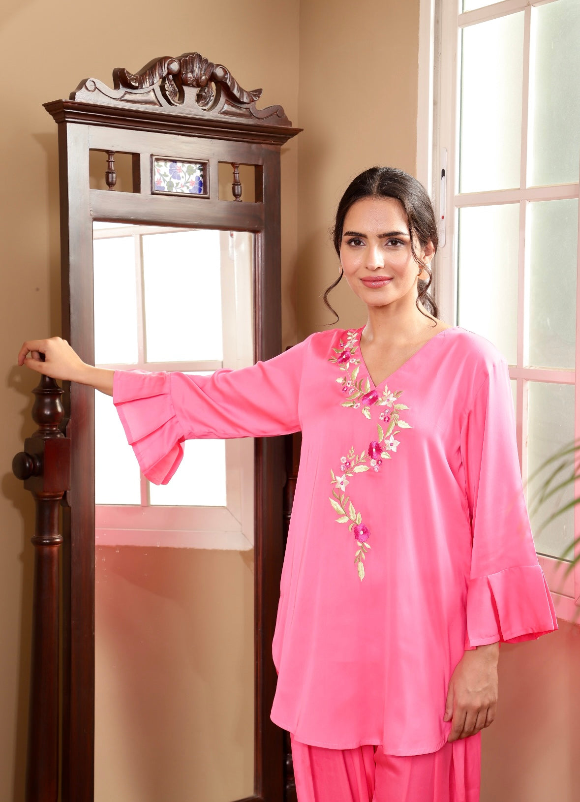 Gloomy Pink Kurta