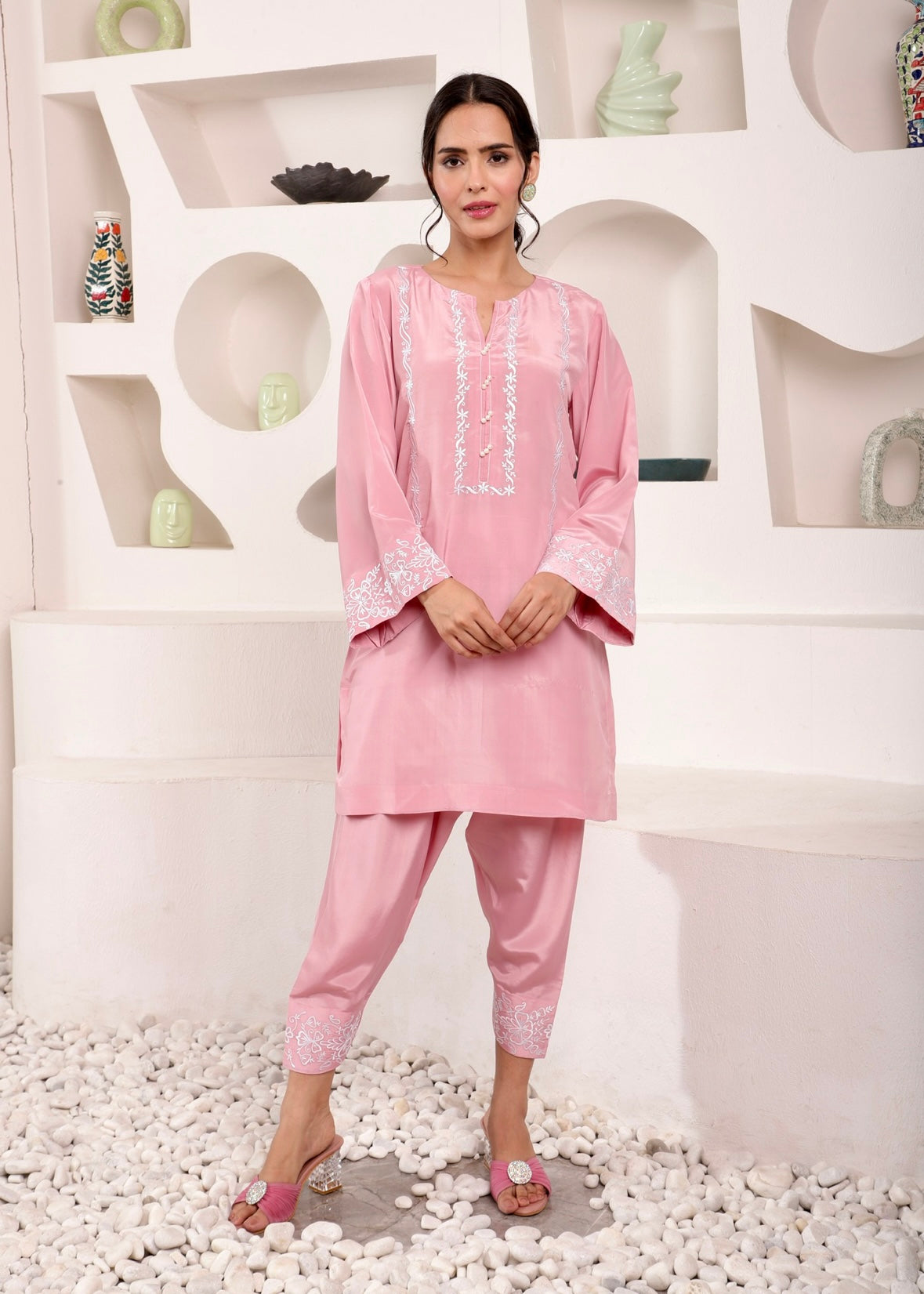 Embellished Love Kurta