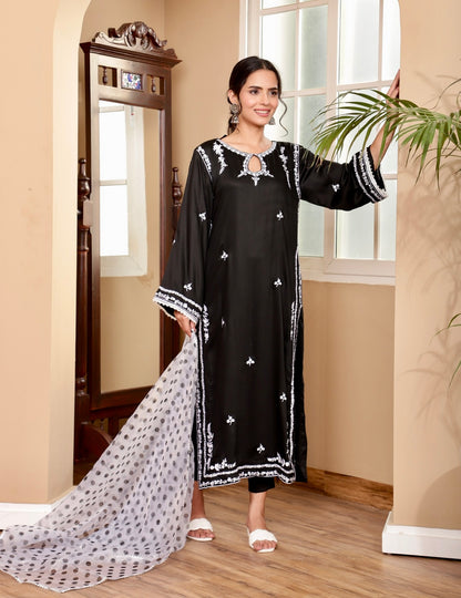 Black Aura Kurta