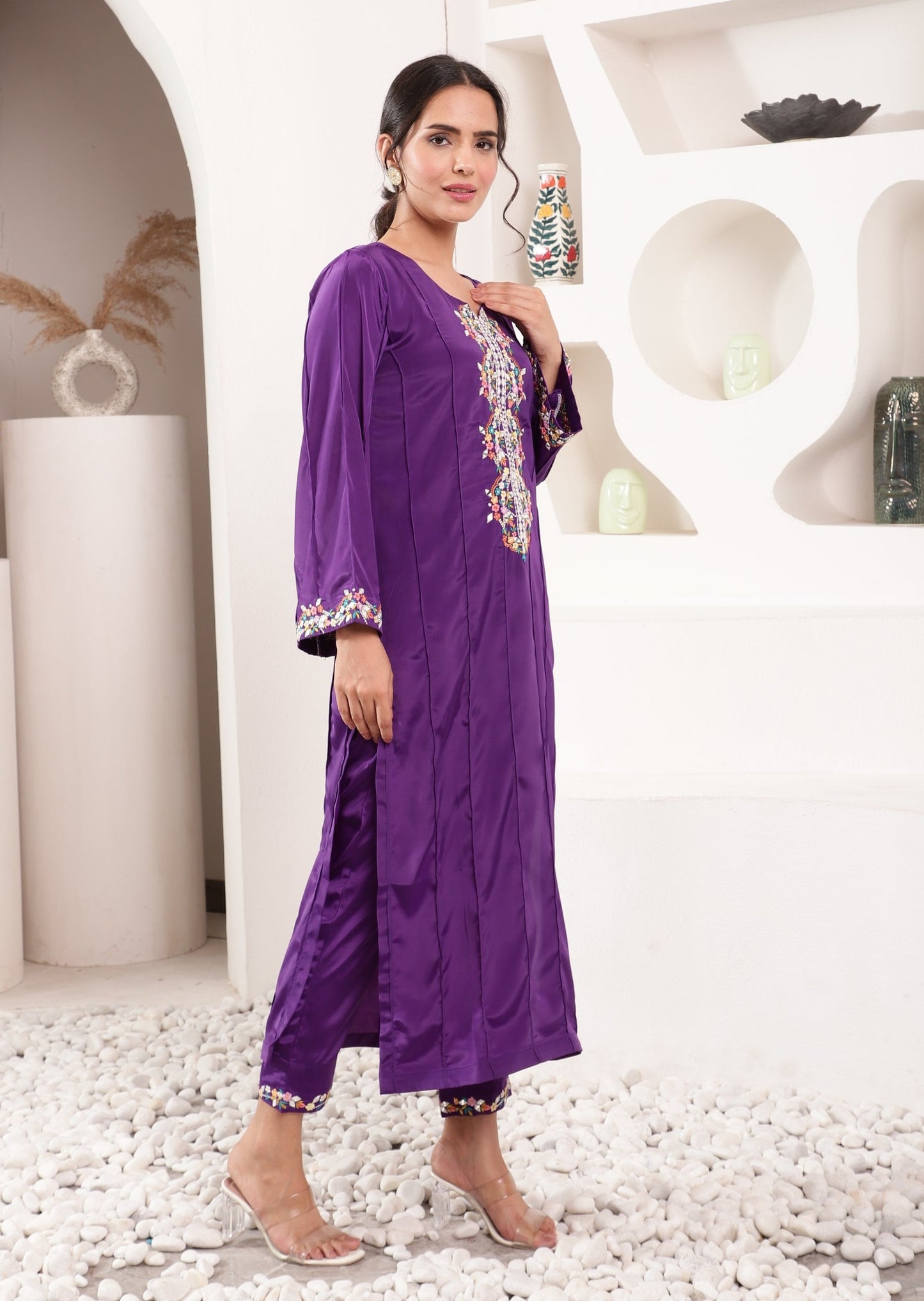 Lilac Aura Kurta